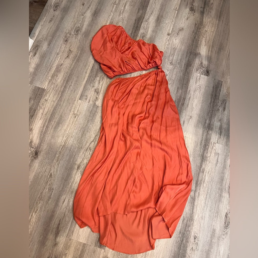 FARM RIO One Shoulder‎ Cutout Maxi Dress - Picture 2 of 6
